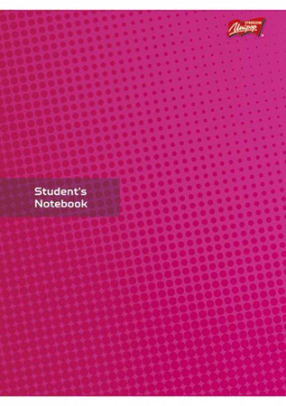 Zeszyt A4 60k krata laminowany STUDENT BOOK z lakierem miejscowym 646805