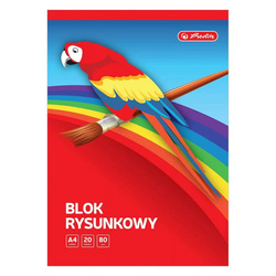 Herlitz Blok rysunkowy A4 biały 20k 80g 583663
