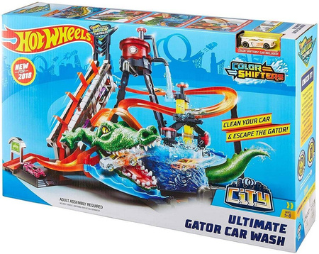 Hot wheels ftb67 megamyjnia atak krokodyla