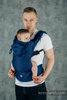 LennyLamb Moje pierwsze nosidełko ergonomiczne Lenny Go splot jodełkowy kobalt 702898