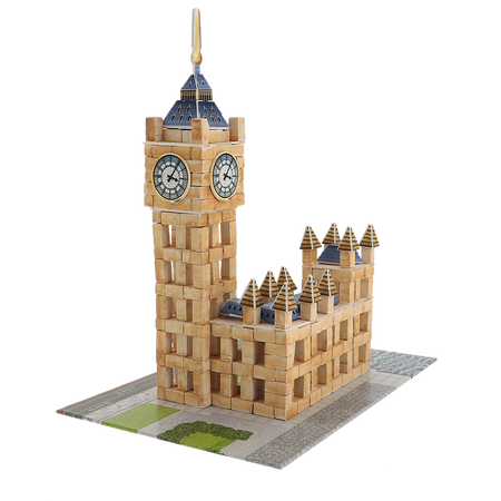 Trefl Brick Trick Podróże Buduj z cegły Big Ben L 615524