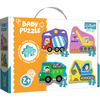 Puzzle Trefl Baby Classic Pojazdy na budowie Trefl Baby 360721