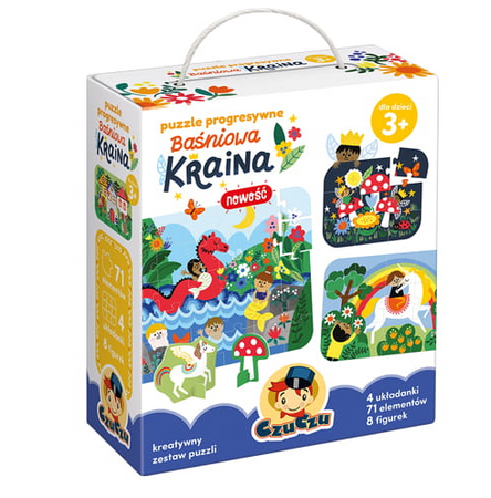Czuczu: puzzle progresywne-baśniowa kraina 490357