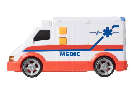 Teamsterz Pojazd ratunkowy ambulans światło dźwięk 656411