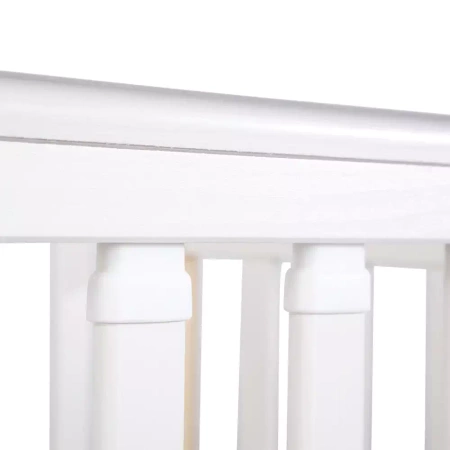 Klupś łóżeczko 120*60 iwo biały z szufladą  i barierką promocja