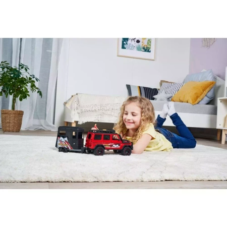 Dickie Playlife Dżokej jeep z przyczepą 075346