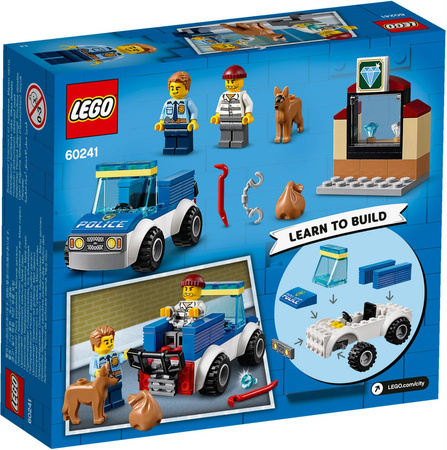 Lego 60241 city oddział policyjny z psem