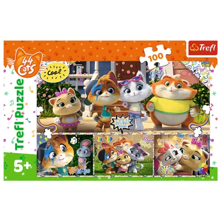 Puzzle Trefl 100 Zgrana ekipa przyjaciół 164428