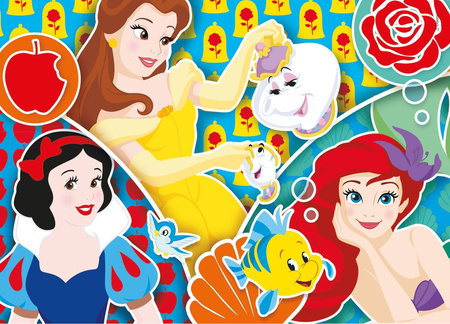 Clementoni Puzzle 2x20 el. Super Kolor Princess 