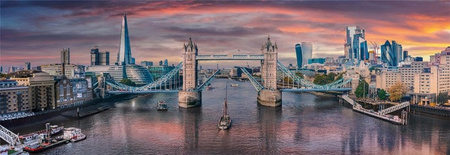 Clementoni Puzzle 1000 Panorama Across the River 398379