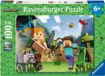 Puzzle Ravensburger 100el XXL Minecraft 041764