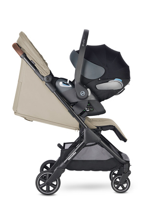 Easywalker Jackey2 Przestronny, samoskładający się wózek spacerowy Pearl Taupe 117387