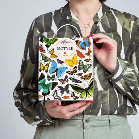 CzuCzu Puzzlove Motyle 1000el. puzzle rodzinne 493655