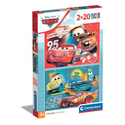Clementoni Puzzle 2x20el Super Kolor Cars 248087