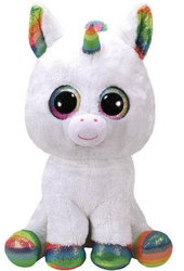 Ty Beanie Boos biały jednorożec Pixy 42 cm 368594