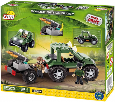 Cobi 2363 small army border patrol buggy 150 kl.