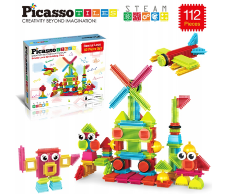 Picasso Tiles Klocki 112 elementów 022631