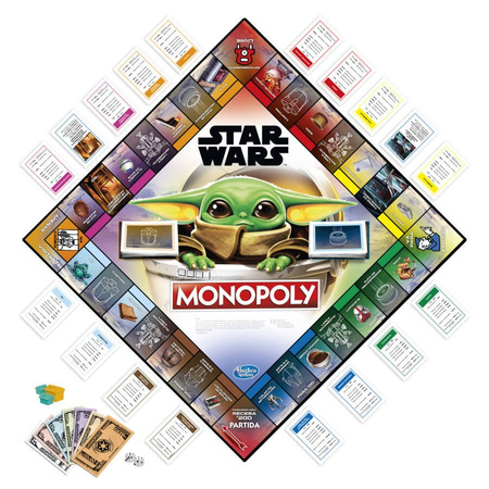 Gra hasbro monopoly the child mandalorian f2013