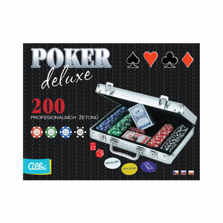 Poker deluxe 200 żetonów 090799 99456