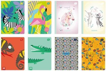 Zeszyt in 32 krata kolorowa uv mix wzor.213198 /10/200/