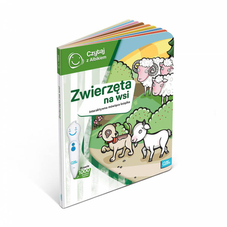 Albik Książka Zwierzęta Na Wsi Interaktywna 774660