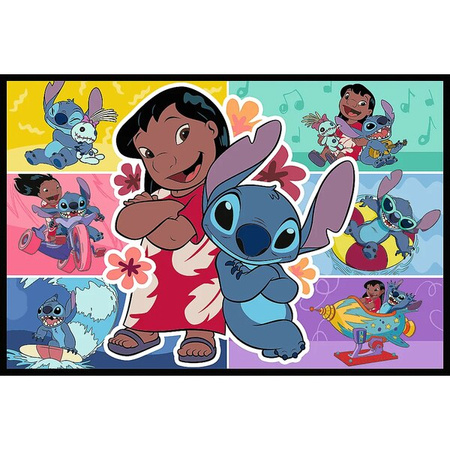 Puzzle Trefl 2x200 Wesołe życie Stitcha 133349