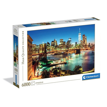 Clementoni Puzzle 6000 HQ Brooklyn Bridge Lights 365340