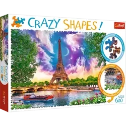 Puzzle Trefl 600 Crazy Shapes Niebo nad Paryżem 111156