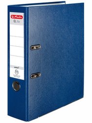 Segregator A4 8cm PP niebieski Q.FILE 419152