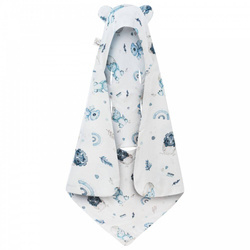 Bambusowy Kocyk do fotelika Light Dino bez wypełnienia rozmiar 90x90cm 420852