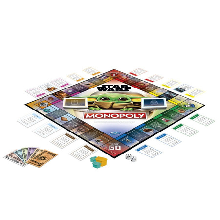 Gra hasbro monopoly the child mandalorian f2013