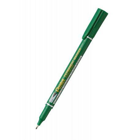 Pentel Marker permanentny 0.6-1.0mm zielony okr. NF450 042835