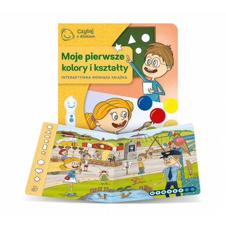 Albik Książka Moje pierwsze kolory i kształty 403616