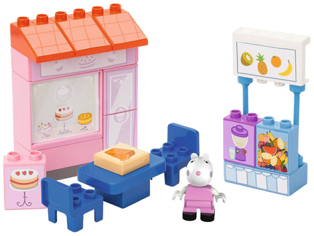 Peppa klocki big cukiernia 22 el. playbig 
