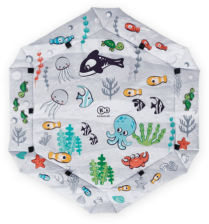 Kinderkraft mata edukacyjna sea land 915910