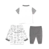 Mayoral dres kolor 27 gris mezci rozmiar 12 m