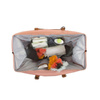 Torba podróżna mommy bag różowa 146696 stokkids