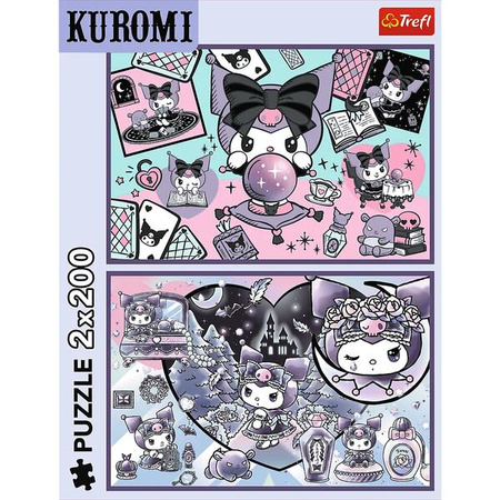 Puzzle Trefl 2x200 Psoty Kuromi 133455