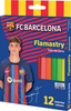 Flamastry okrągłe 12kol FC Barcelona Astra 183497