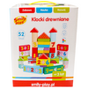 Klocki drewniane 52szt 849412