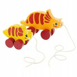 Trefl Zabawka drewniana Dinos Triceratops 617450