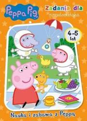 Książeczka peppa pig nauka i zabawa z peppą 4-5 lat 574907