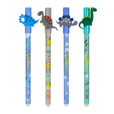 Długopis wymazywalny ze skuwką Strigo dinozaur 577640
