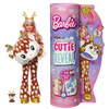 Barbie HJL61/HJM12 Cutie Reveal lalka Zimowa kraina Jelonek 089482