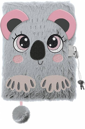 Pamiętnik Z Kłódką 3d Włochacz A5 96k My Little Friend Sweet Koala 650871
