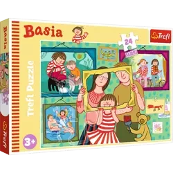Puzzle Trefl 24 maxi Basia i jej dzień 143478