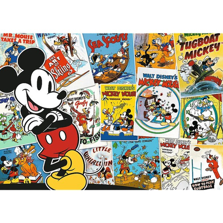 Puzzle Trefl 1000 W świecie Mikiego 107418