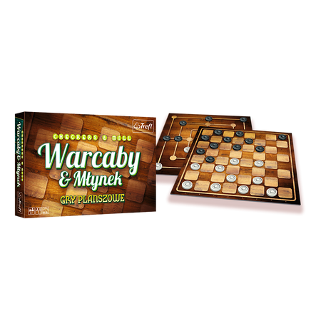 Gra trefl warcaby/młynek 016819
