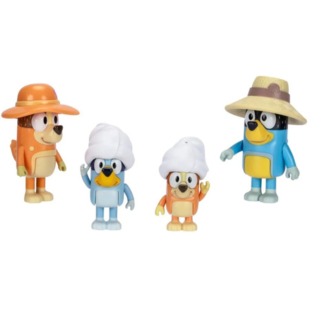 Bluey Rodzinna Wycieczka Zestaw 4 figurek 176542