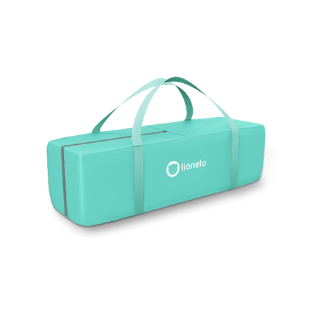 Lionelo łóżeczko turystyczne sofie turquoise scandi 658074